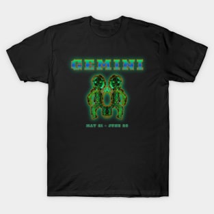 Gemini 4b Black T-Shirt